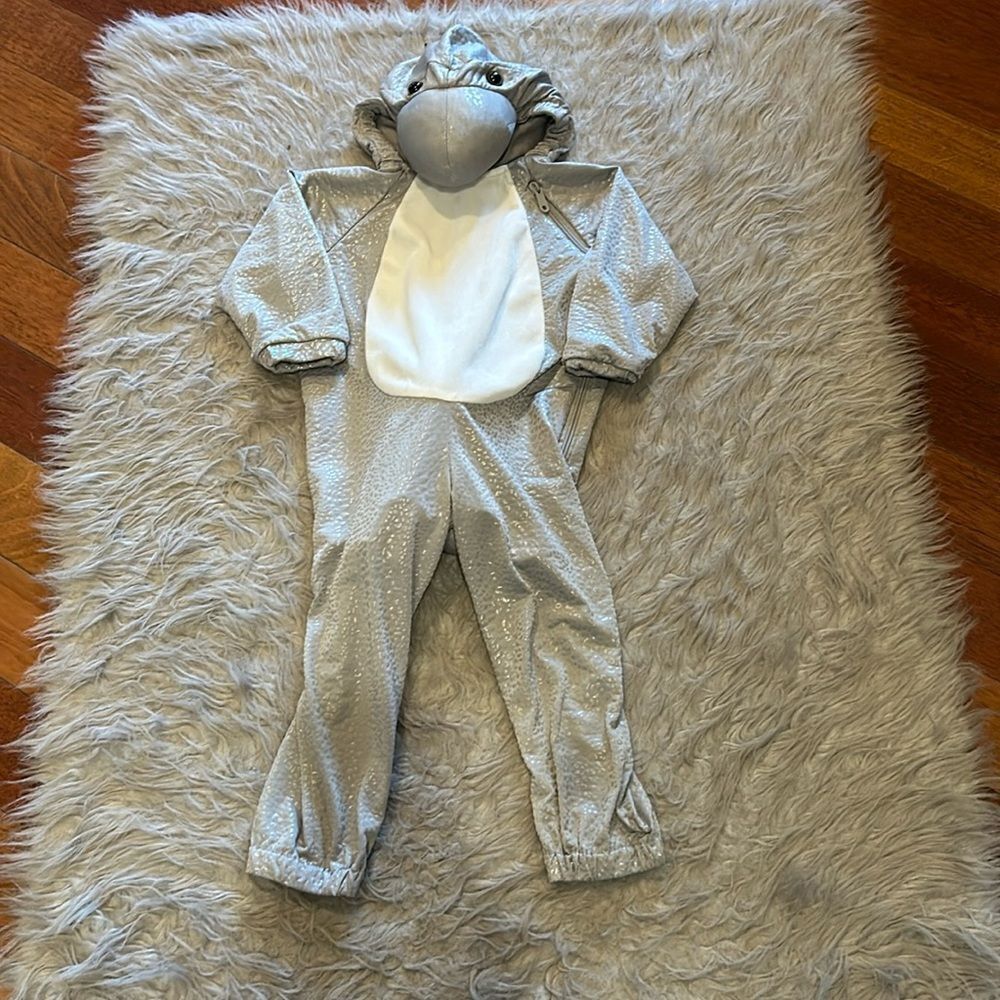 Shark kids gray and‎ white Halloween costume